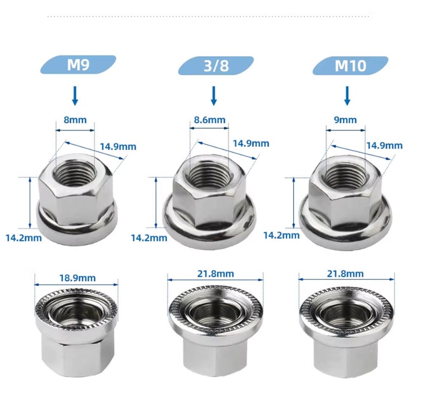 Thickened Hub Hook Washer Nut  - Mountain Biking Kit incelemesi ve fiyatı