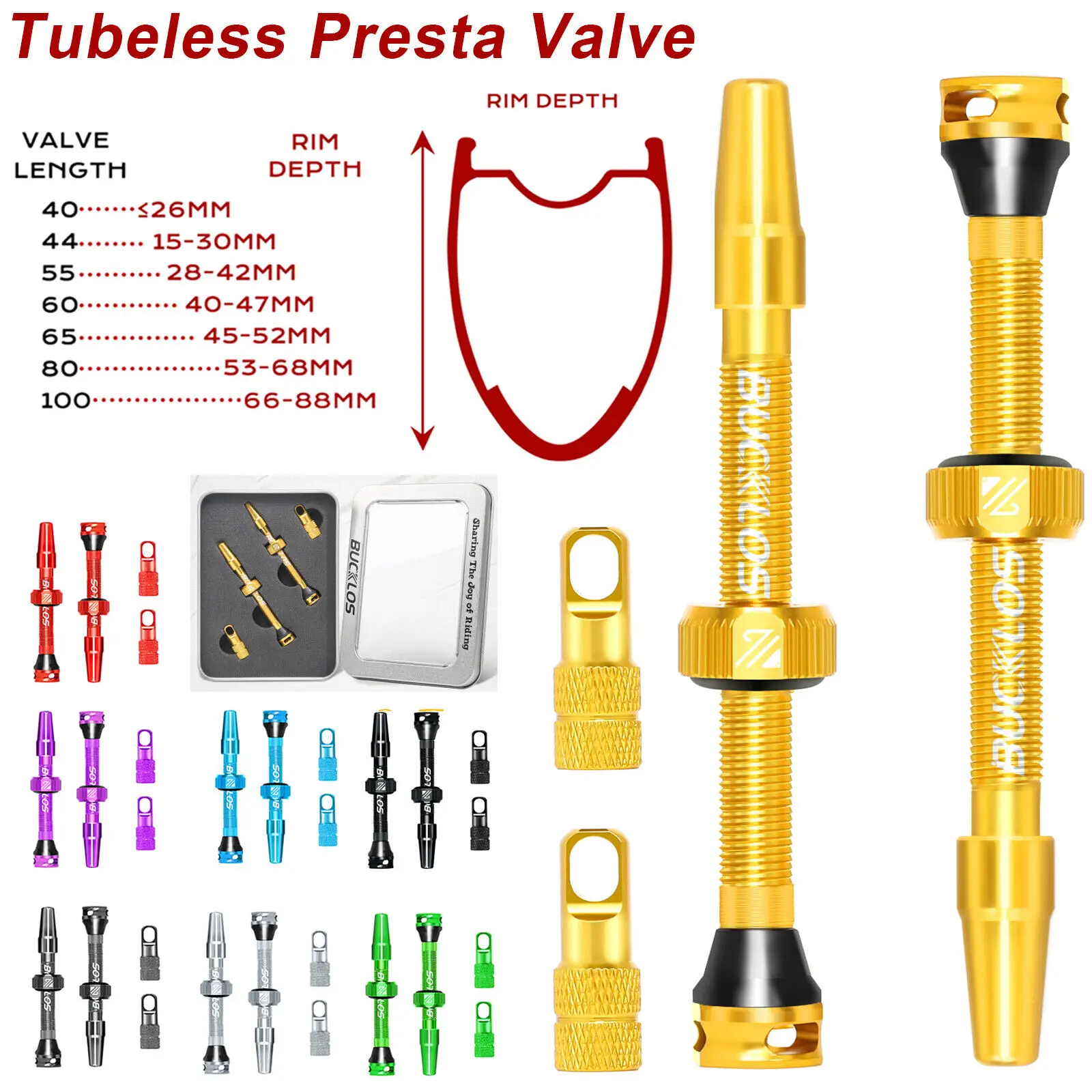 BUCKLOS Bike Tubeless Valve St - Tubeless Valve Core incelemesi ve fiyatı