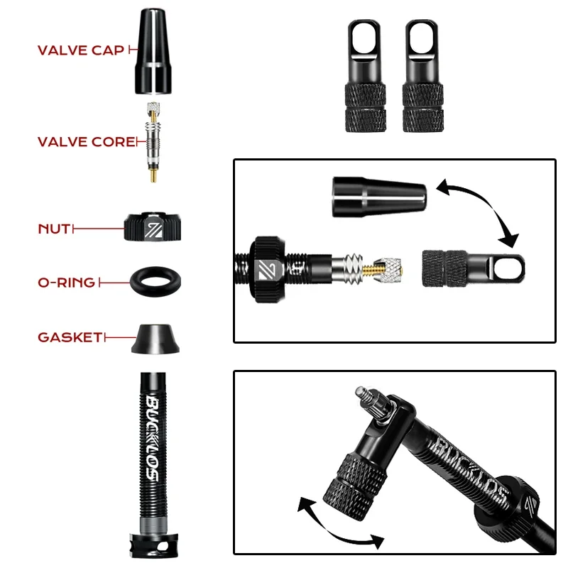 BUCKLOS Bike Tubeless Valve St - Tubeless Valve Core incelemesi ve fiyatı