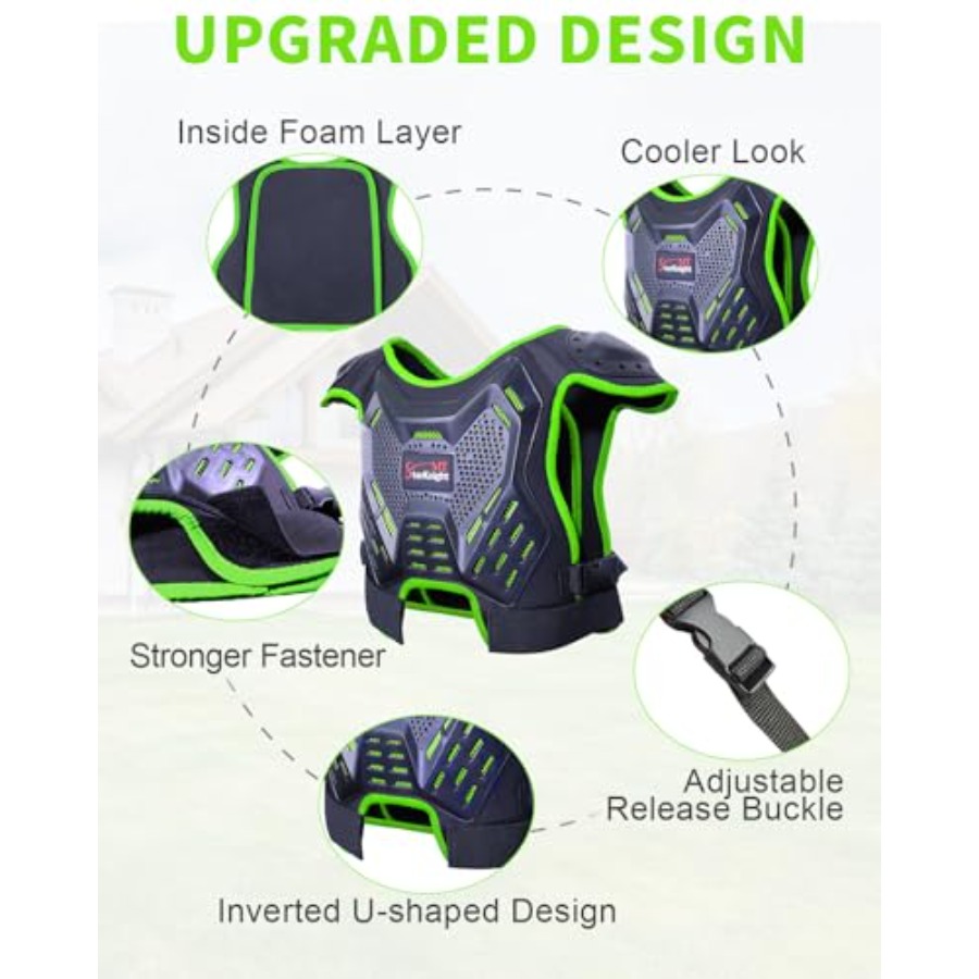 Dirt Bike Gear - Youth Motorcy - Mountain Biking Chest Protector incelemesi ve fiyatı