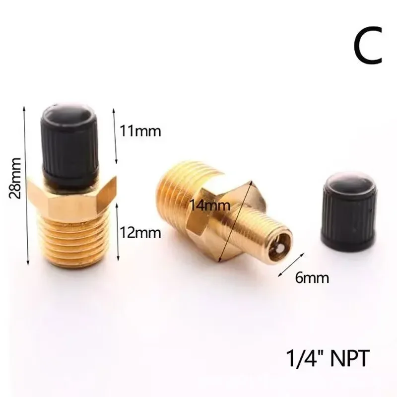 1/4 NPT 1/8 NPT M10*1 Automobi - Tubeless Valve Core incelemesi ve fiyatı