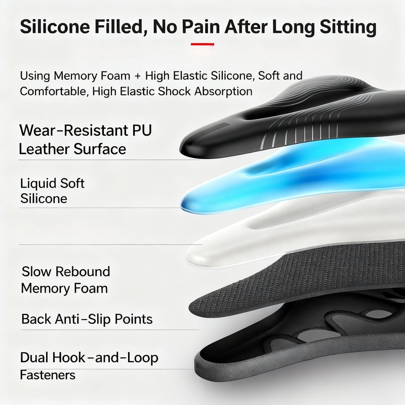 PHOENIX Gel & Memory Foam Bike - Mountain Biking Phoenix incelemesi ve fiyatı