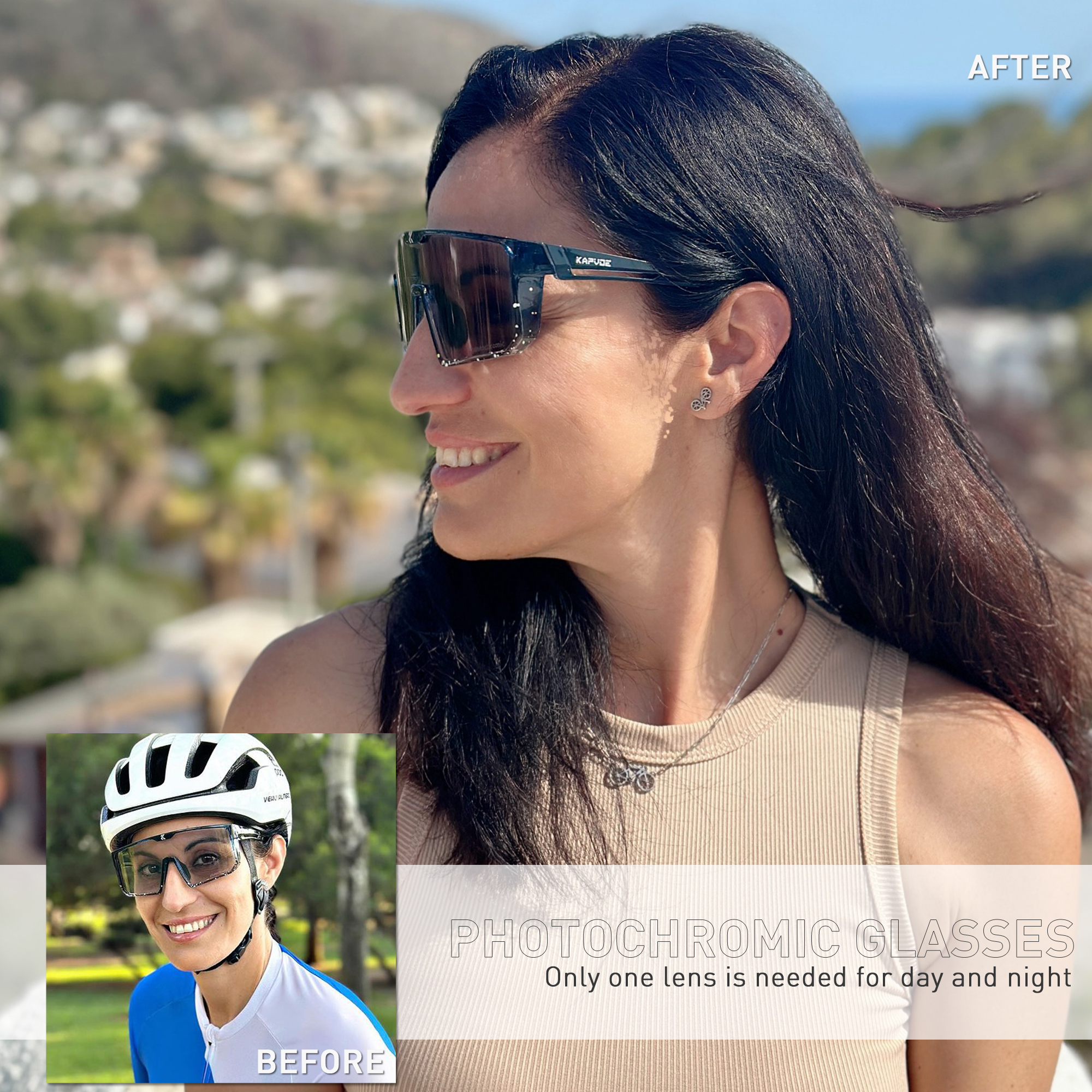 Kapvoe Color Photochromic Cycl - Mountain Biking Blue Mountains incelemesi ve fiyatı