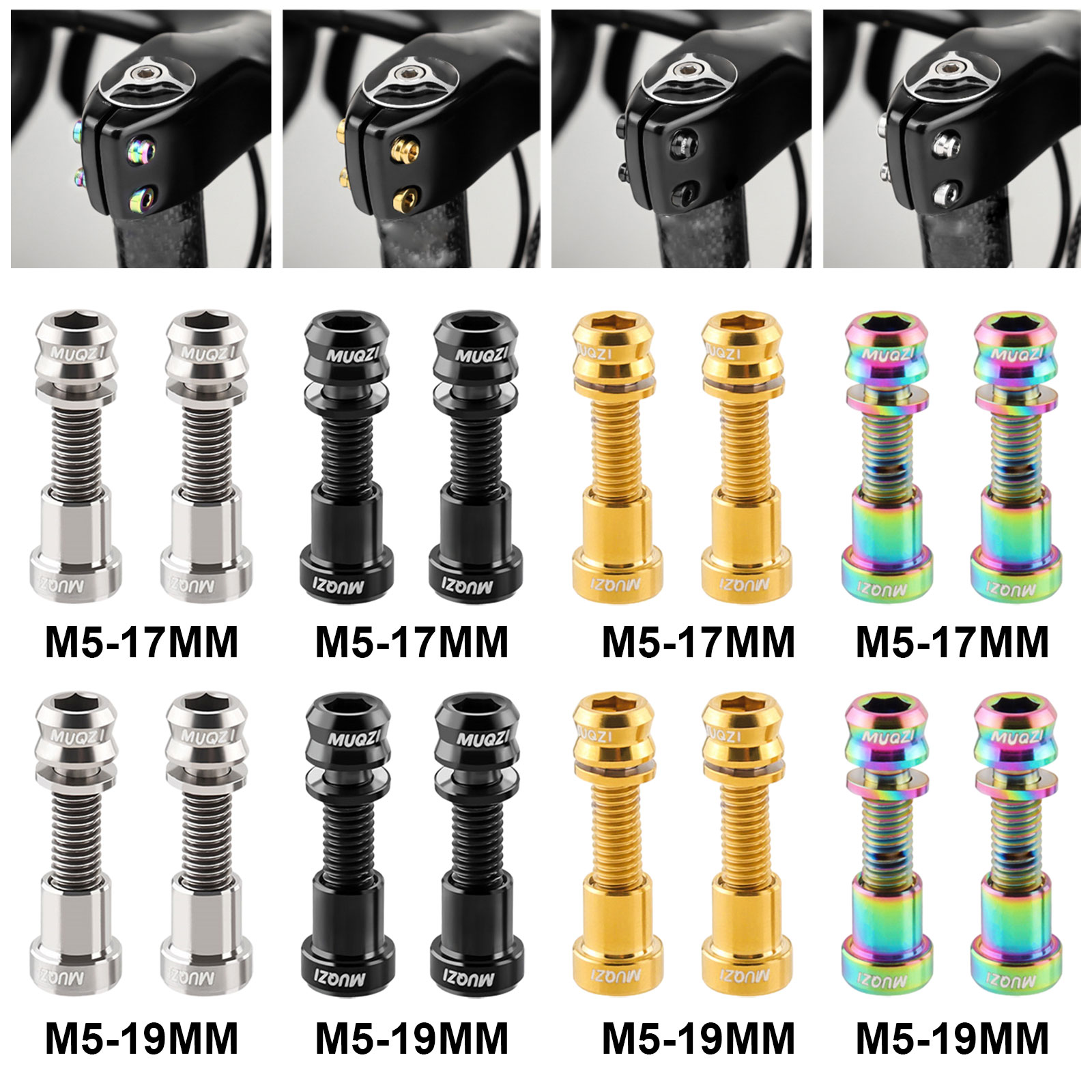 2 Set Bike Carbon Stem Bolts N - Mountain Biking Kit incelemesi ve fiyatı