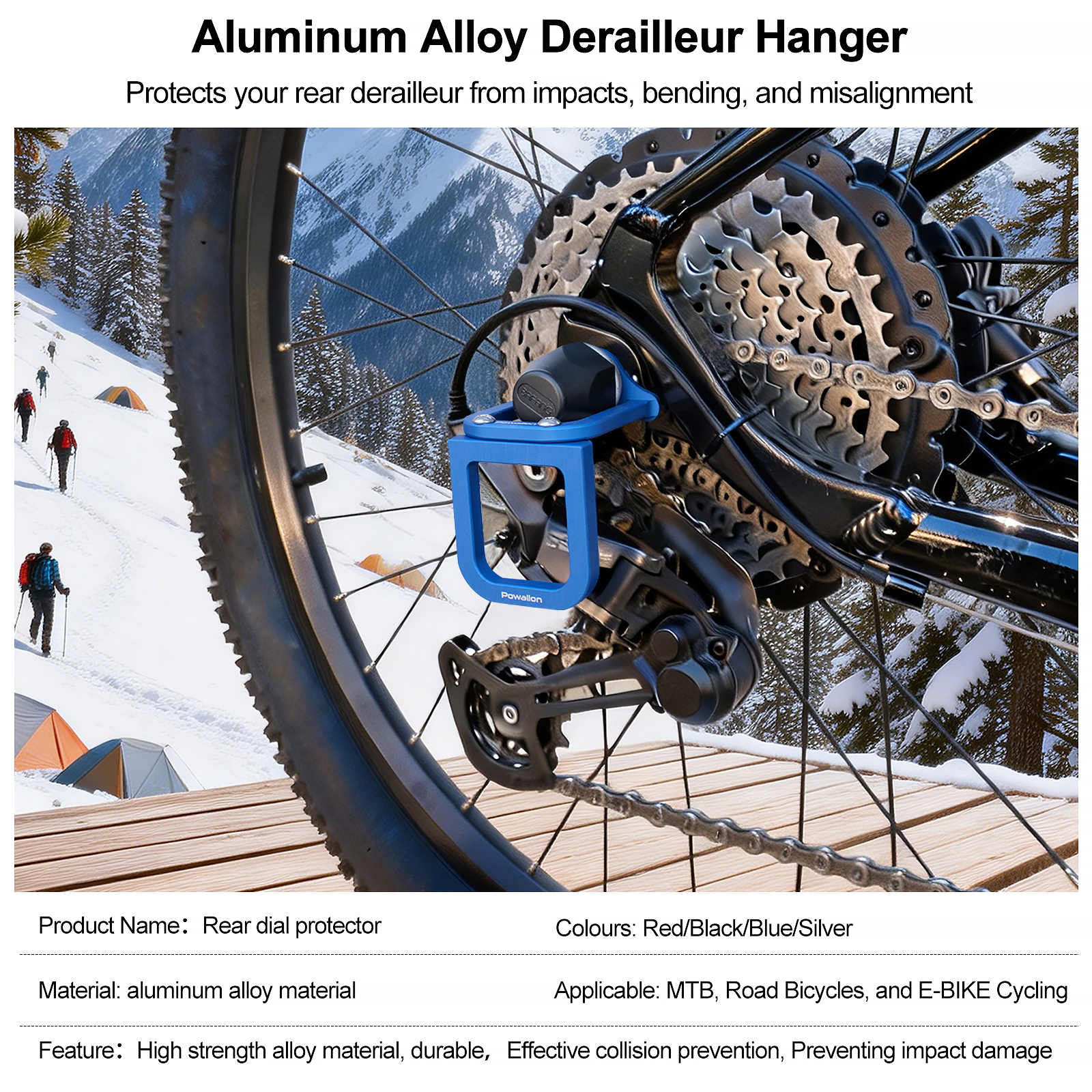 Bicycle Rear Derailleur Protec - Mountain Biking Blue Mountains incelemesi ve fiyatı