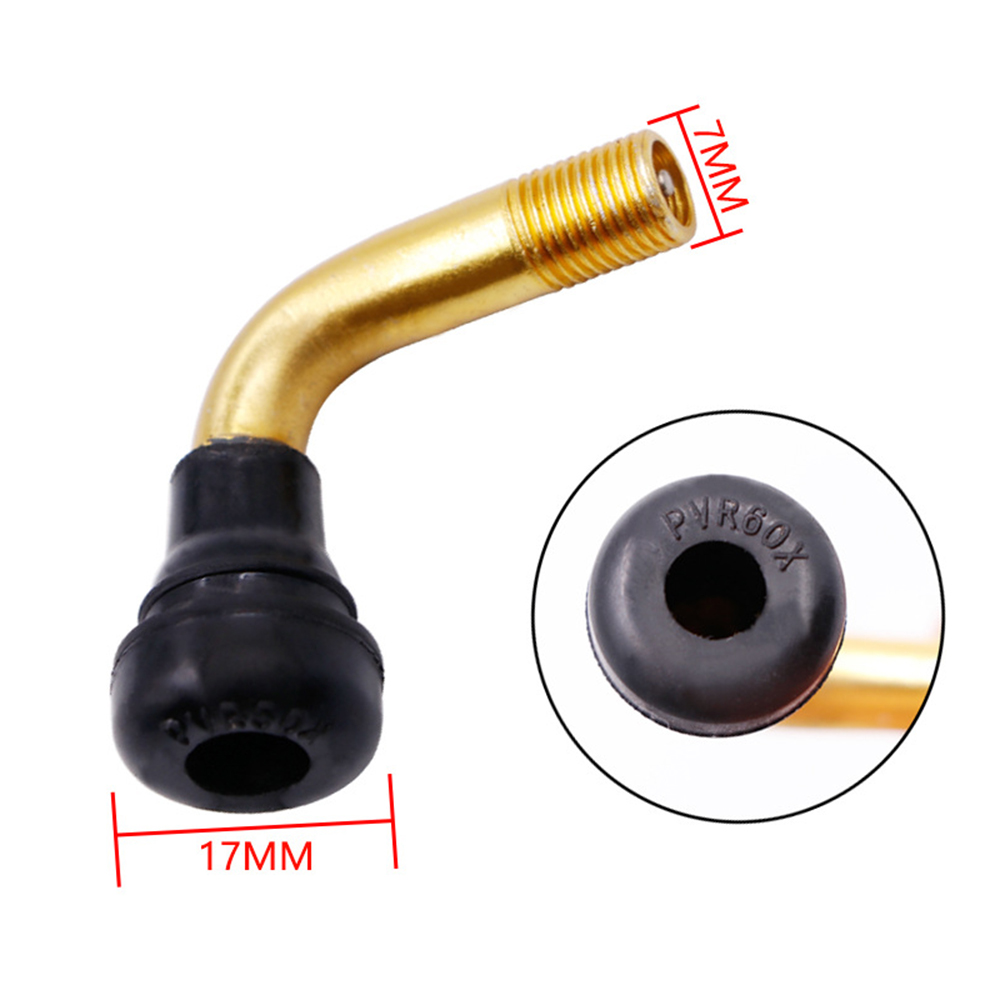 4Pc Rubber Angle Valve 50/pvr6 - Tubeless Valve Core incelemesi ve fiyatı