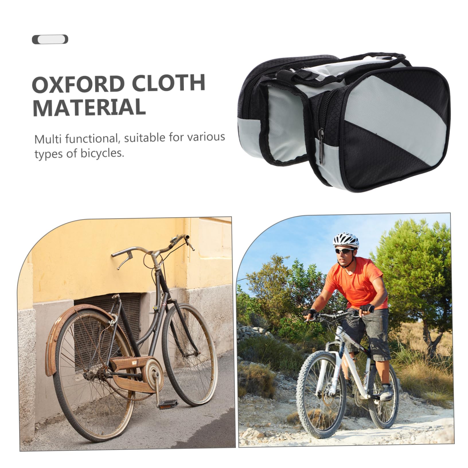 Bicycle Crossbeam Bag In Black - Mountain Biking Blue Mountains incelemesi ve fiyatı