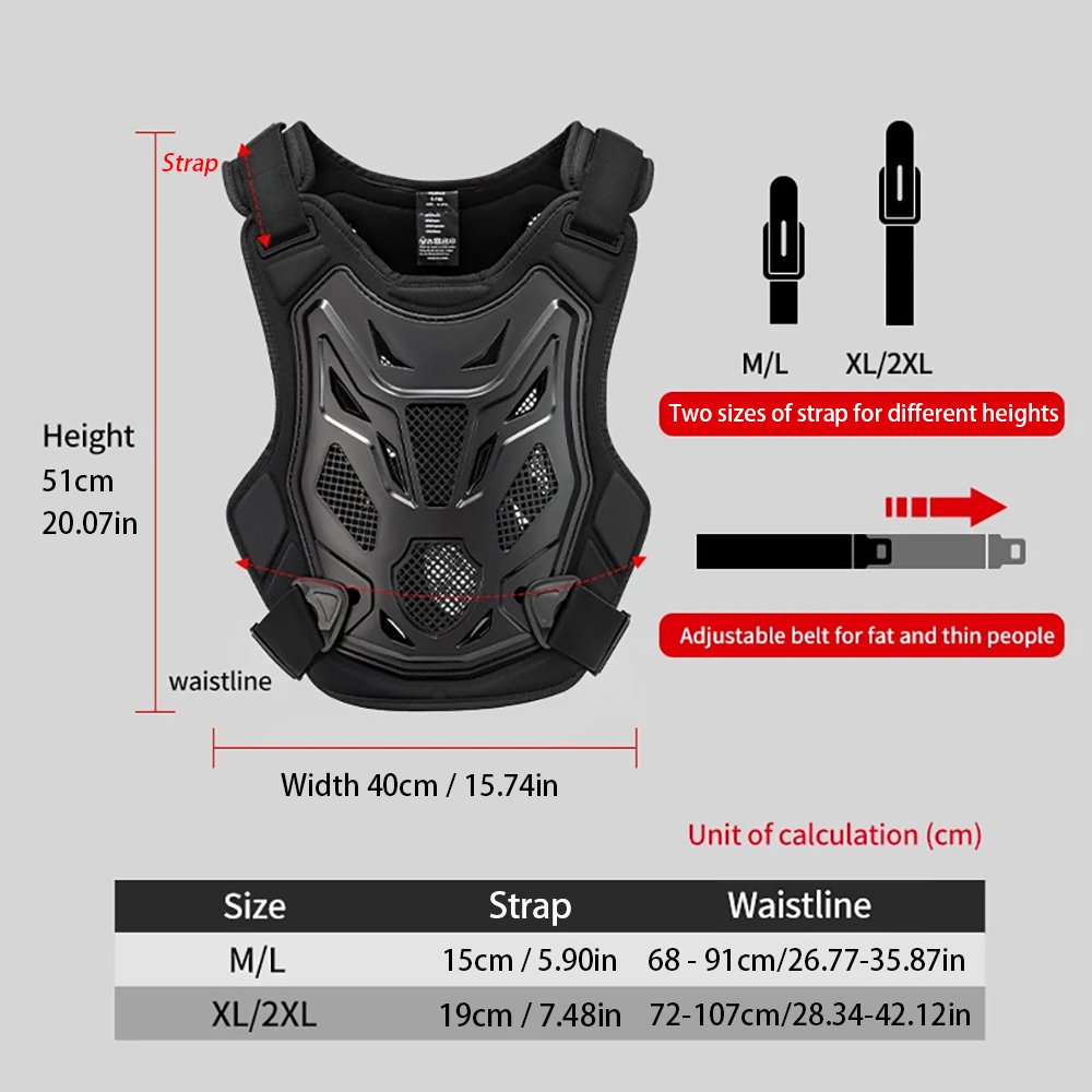 All Season Motocross Armor Ves - Mountain Biking Chest Protector incelemesi ve fiyatı