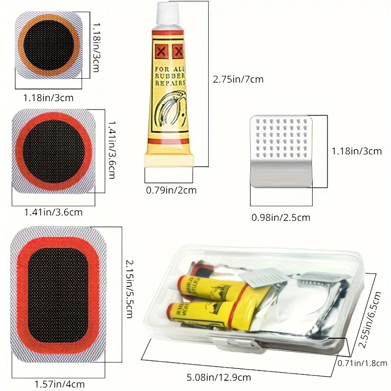 32pcs Bike Tire Repair Kit - B - Mountain Biking Kit incelemesi ve fiyatı