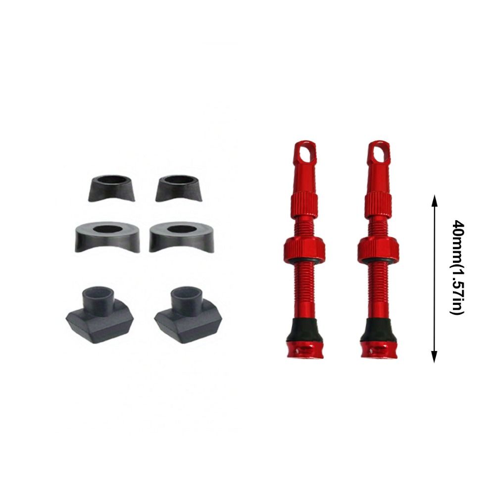 1/8Pcs 40mm Bicycle Valve Set  - Tubeless Valve Core incelemesi ve fiyatı