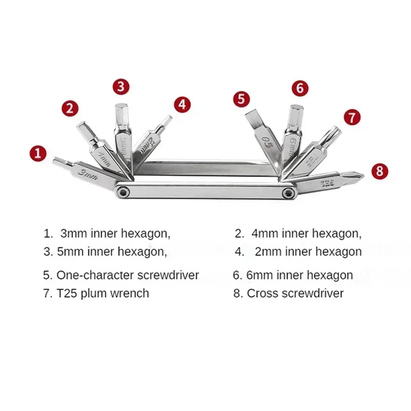8-in-1 Bicycle Multi-Tool Kit  - Mountain Biking Kit incelemesi ve fiyatı