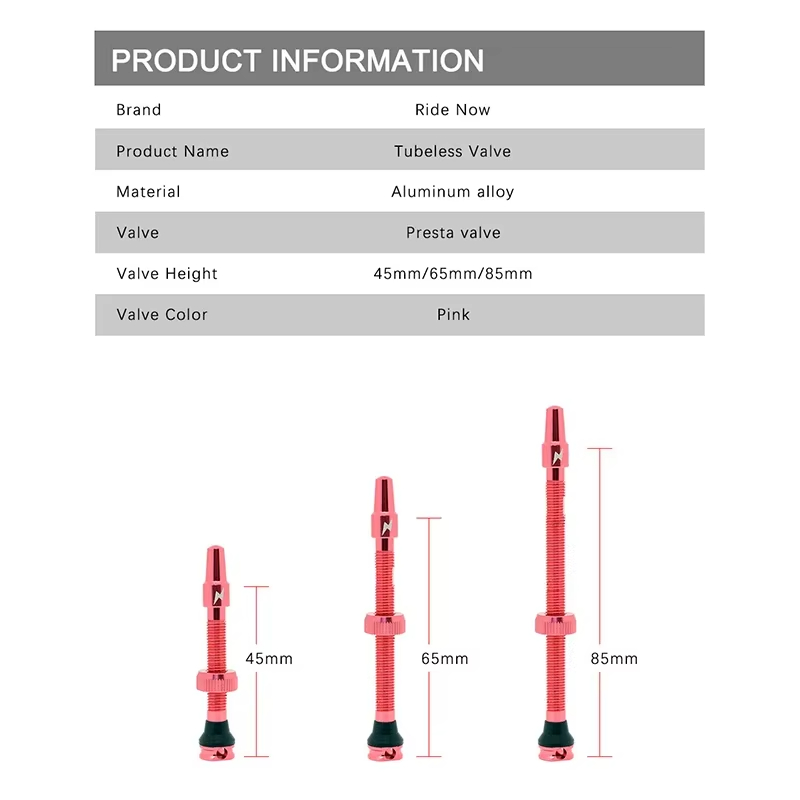 Ridenow Tubeless Valve 45/65/8 - Tubeless Valve Core incelemesi ve fiyatı