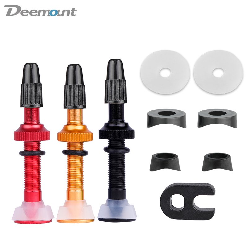 1Pair 40/60mm CNC Machined Pre - Tubeless Valve Core incelemesi ve fiyatı