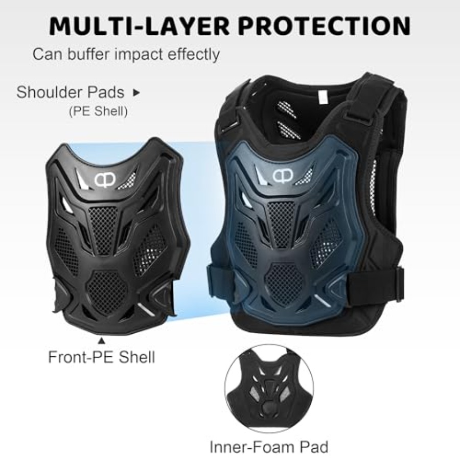 Dirt Bike Gear - Youth Motorcy - Mountain Biking Chest Protector incelemesi ve fiyatı
