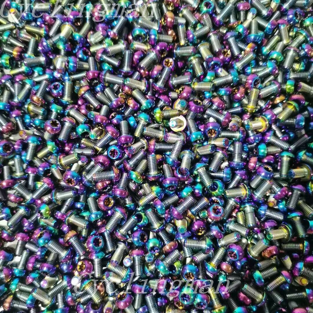 48pcs M5x10mm Rainbow Blue Bla - Mountain Biking Blue Mountains incelemesi ve fiyatı