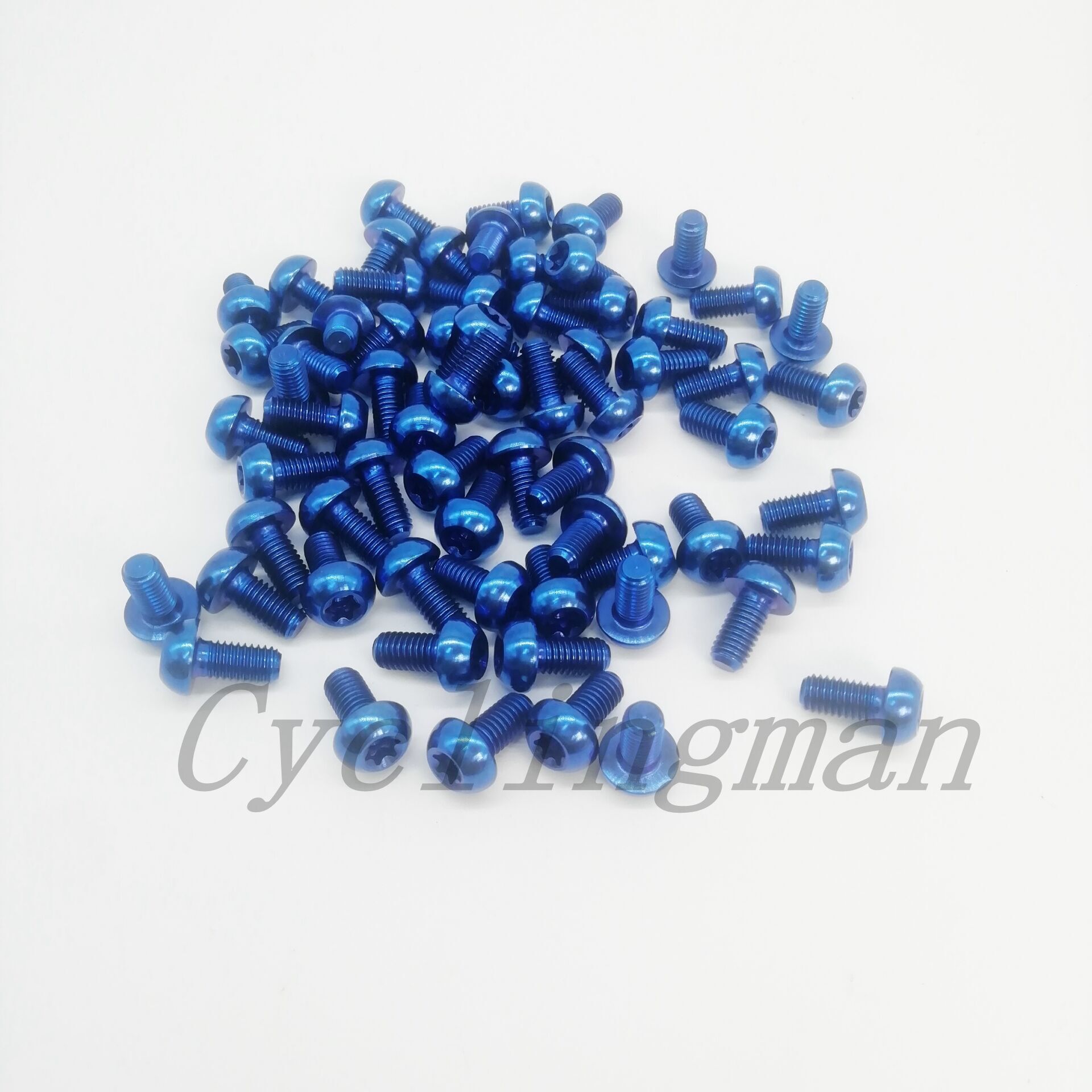 48pcs M5x10mm Rainbow Blue Bla - Mountain Biking Blue Mountains incelemesi ve fiyatı